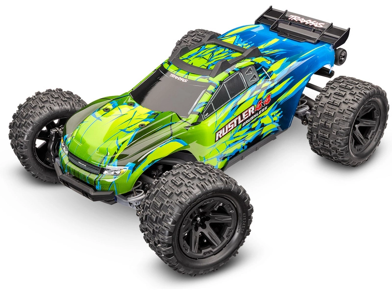 Traxxas Rustler 4x4 1:10 VX3 RTR modrý