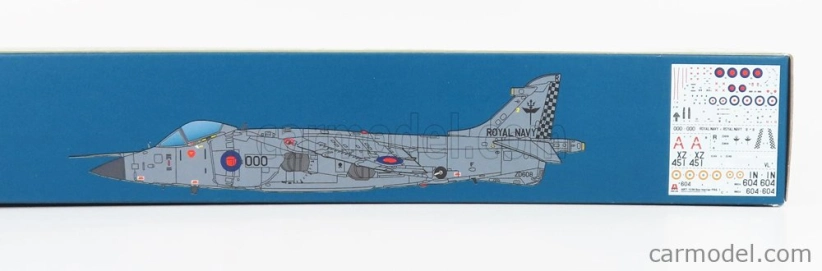 Italeri Shar Frs.1 Sea Harrier Airplane Military 2003 1:72 /