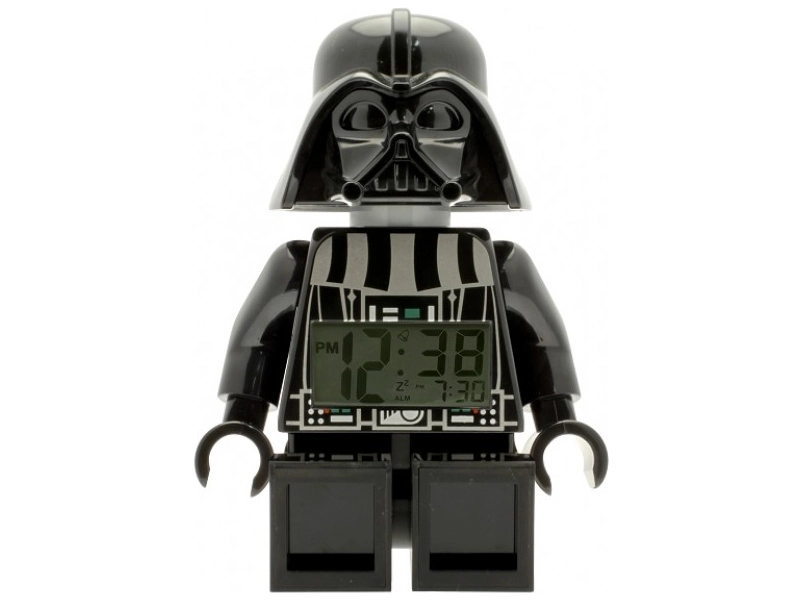 LEGO hodiny s budíkem - Star Wars Darth Vader