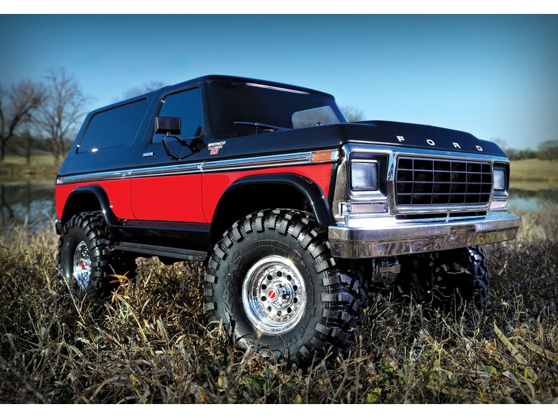 RC auto Traxxas TRX-4 Ford Bronco 1:10 TQi RTR, Sunset