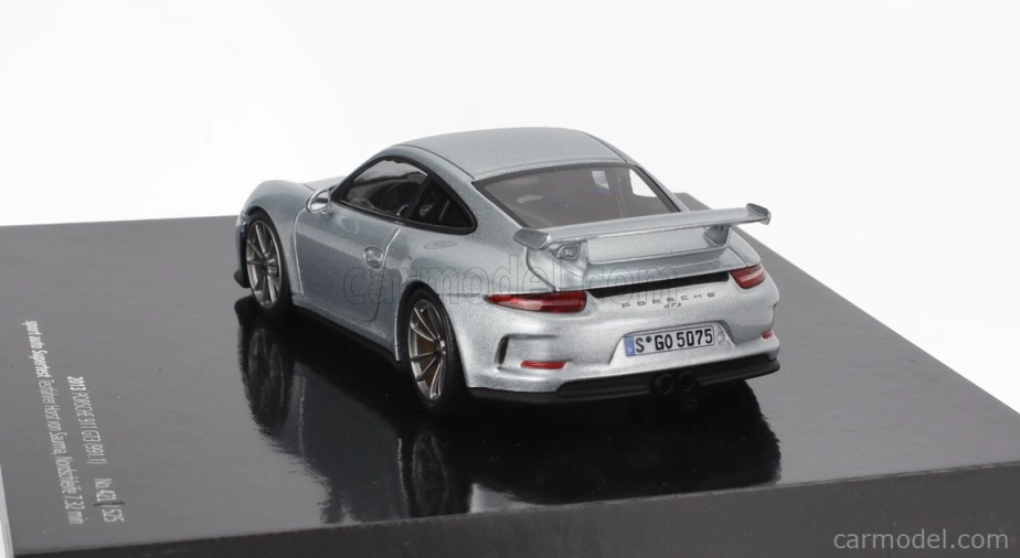 Minichamps Porsche 911 991 Gt3 Coupe 2012 1:43 Silver
