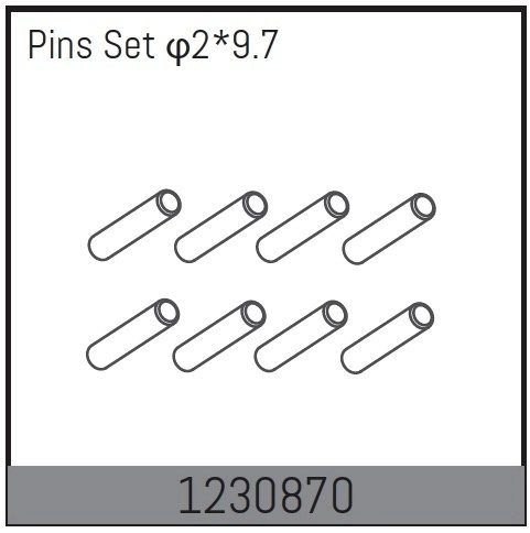 1230870 – Sada pinov 2×9,7 (10)