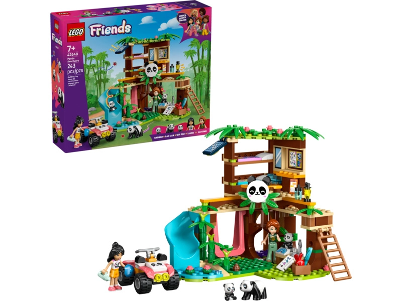 LEGO Friends - Starostlivosť o zvieratá v záchrannej stanici pre pandy