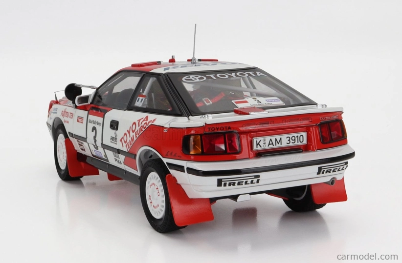 Kyosho Toyota Celica Gt-four St165 (night Version) N 3 1:18, bíločervená