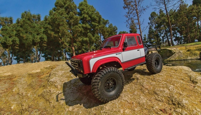 Element RC – Enduro Trail Truck RTR s karosériou (červená)