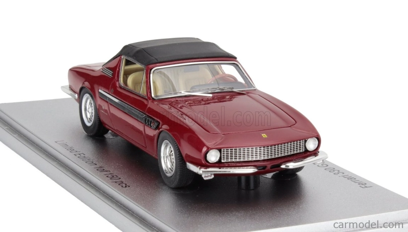 Kess-model Ferrari 330 Gt 2+2 Sn.6109 Michelotti Cabriolet Closed 1964 1:43 Bordeaux Black