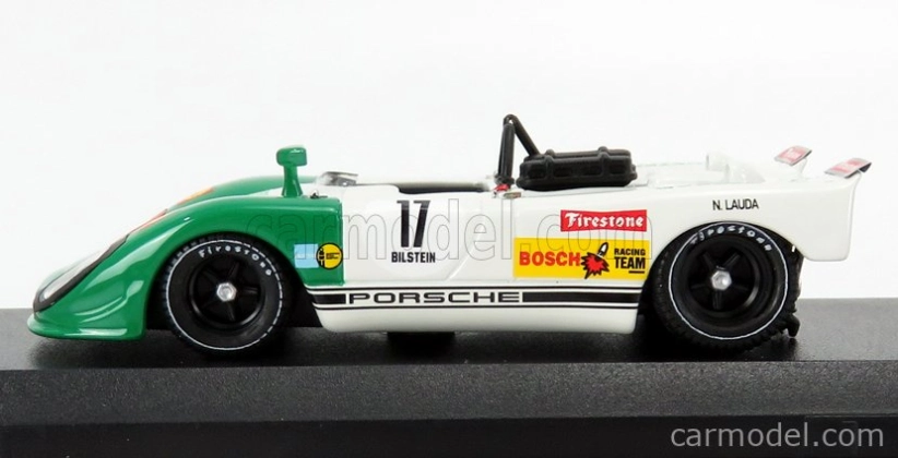 Najlepší model Porsche 908/02 Flunder N 17 Rennen Aachen Nurburgring 1970 Niki Lauda 1:43 Bielozelený