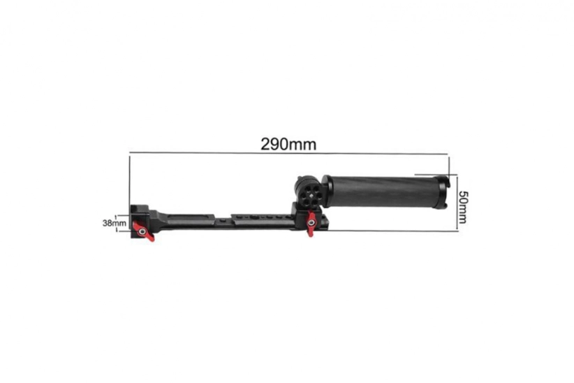 DJI RS 3/4 Series - Nastaviteľná rukoväť stabilizátora z uhlíkových vlákien