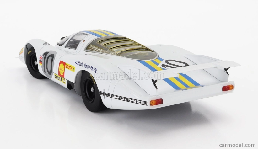 Werk83 Porsche 917 Lh 4.5l Team John Woolfe Racing N 10 24h Le Mans 1969 John Woolfe - Herbert Linge 1:18 Bílá