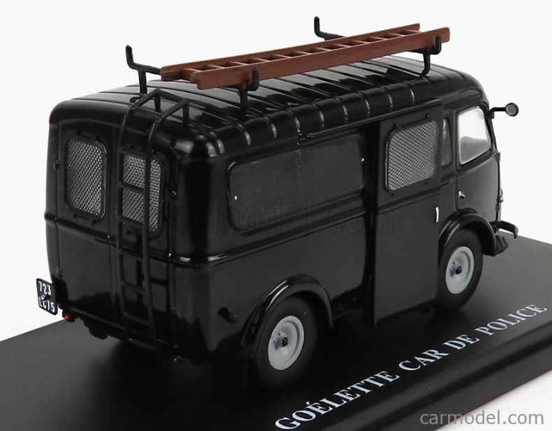 Edicola Renault Goelette Van Police 1962 1:43 čierna