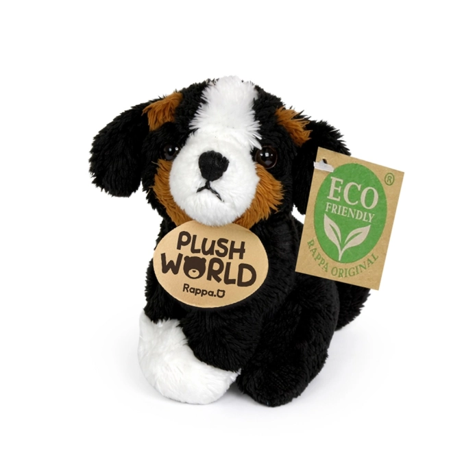 Rappa Plyšová klíčenka, přívěsek Pes bernský salašnický 9 cm ECO-FRIENDLY PLUSH WORLD