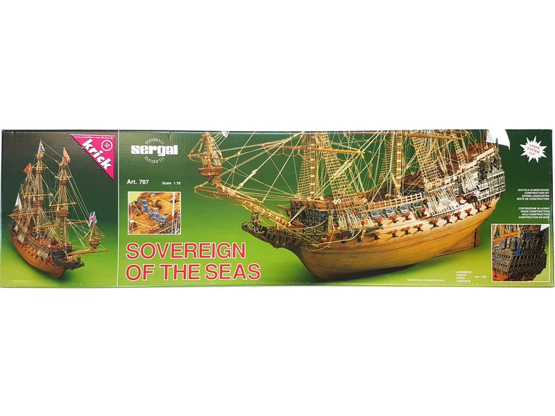 Mantua Model Sovereign of the Seas 1:78 kit