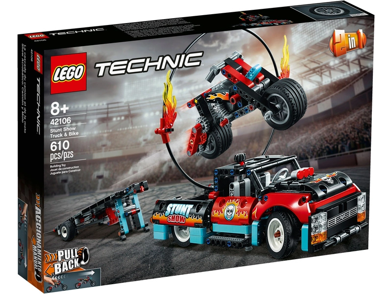 LEGO Technic - Kaskadérske vozidlá