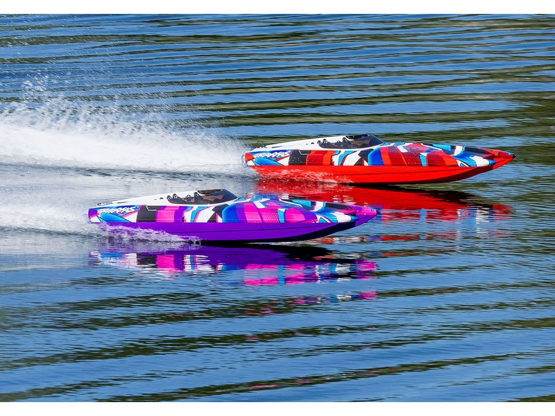 RC loď Traxxas DCB M41 RTR, červená