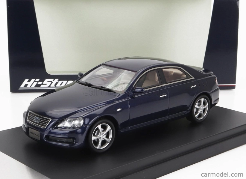Hi-story Toyota Mark X 300g Premium 2004 1:43 Blue