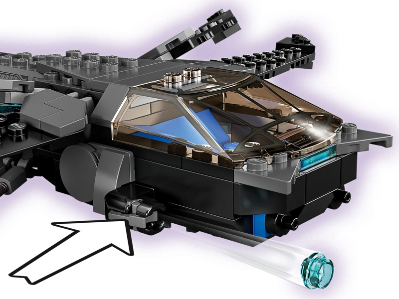 LEGO Super Heroes – Black Panther a dračie lietadlo