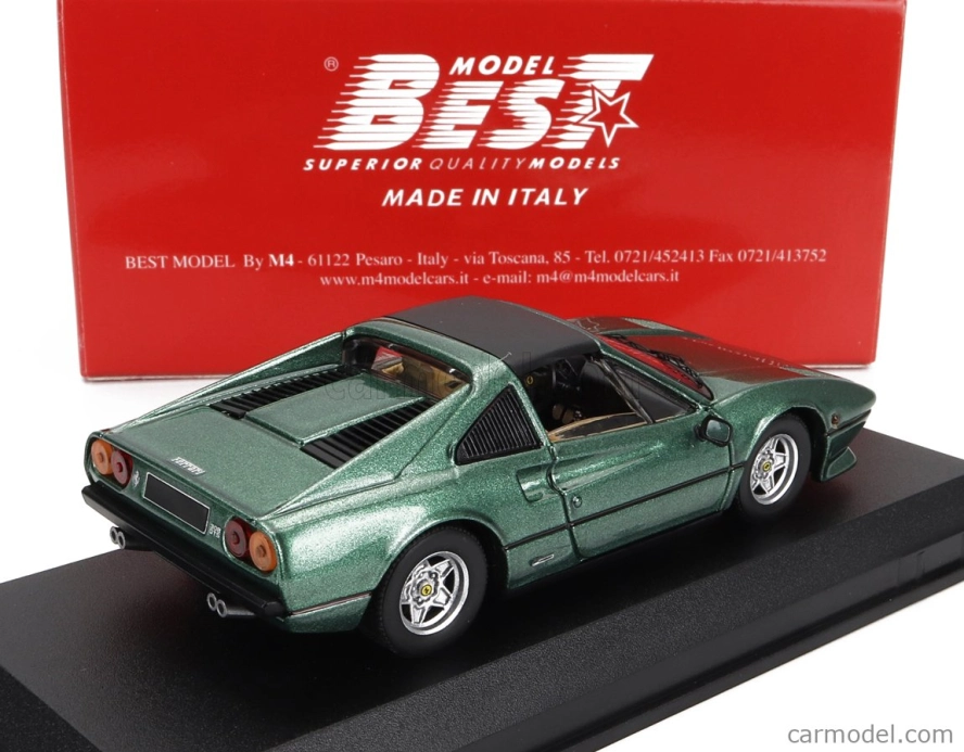 Najlepší model Ferrari 308 Gts 1980 1:43 Green Met