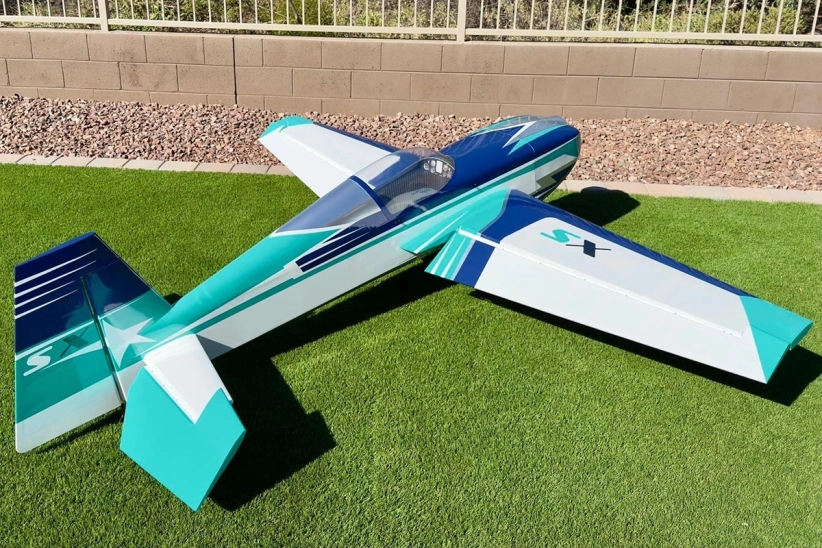 RC lietadlo 103" Extra SX ARF 2,61 m, modrá