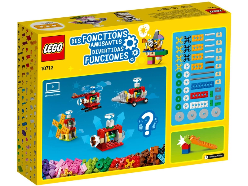LEGO Classic - Kocky a ozubené kolesá