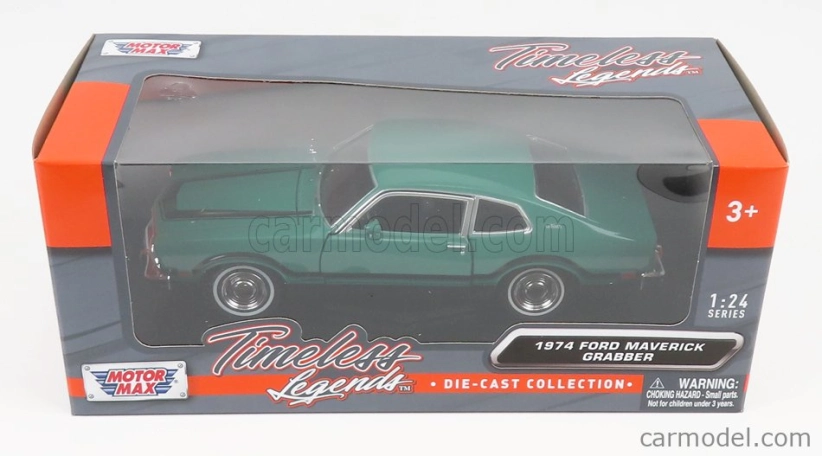 Motor-max Ford usa Maverick Grabber 1974 1:24 Zelená