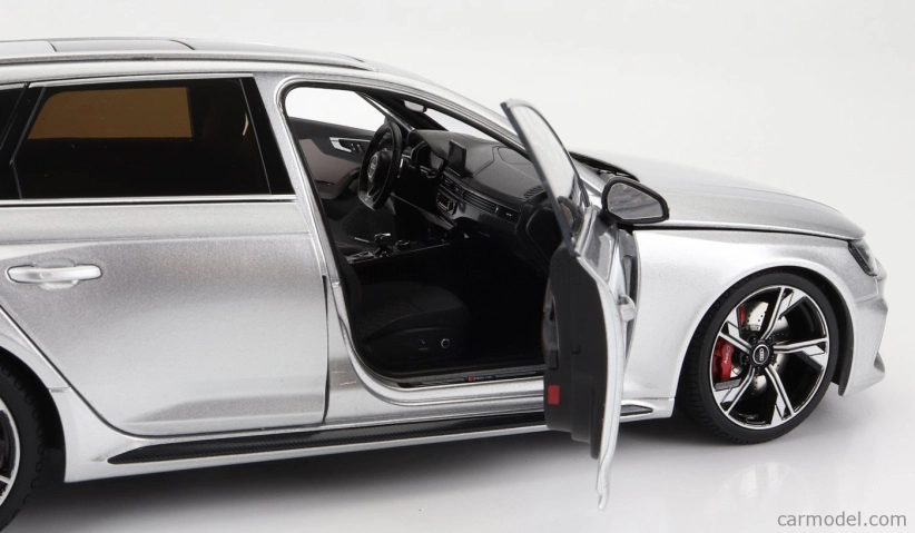 Nzg Audi A4 Rs4 Avant Sw Station Wagon 2020 1:18 Strieborná