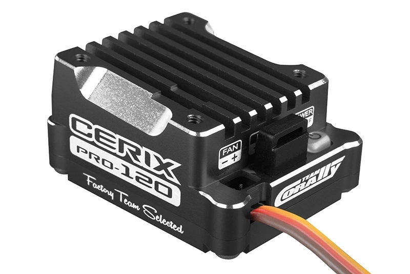 Cerix PRO 120 "Racing Factory" - 2-3S regulátor - čierny