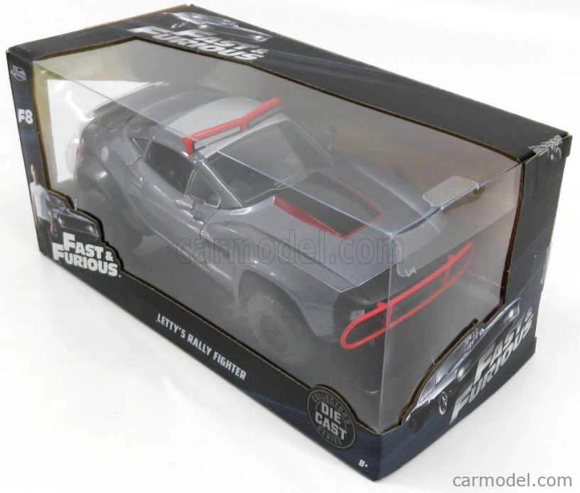 Jada Local motors Letty's Rally Fighter 2007 - Fast & Furious 8 2017 1:24 Grey Met Red