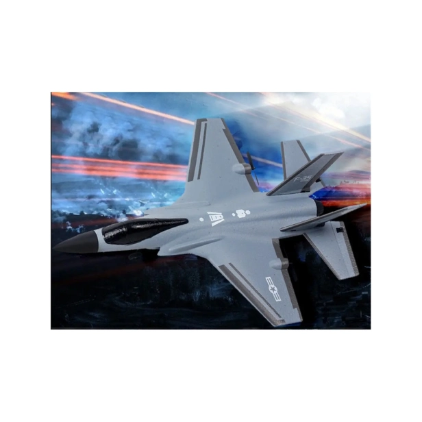 RC stíhačka Lockheed Martin F-35 6G Gyro, sivá