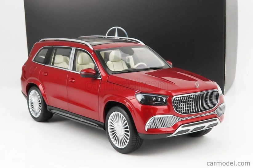 Mercedes benz Maybach Gls-class Gls600 4-matic (x167) 2019 1:18 Hyacynth Red