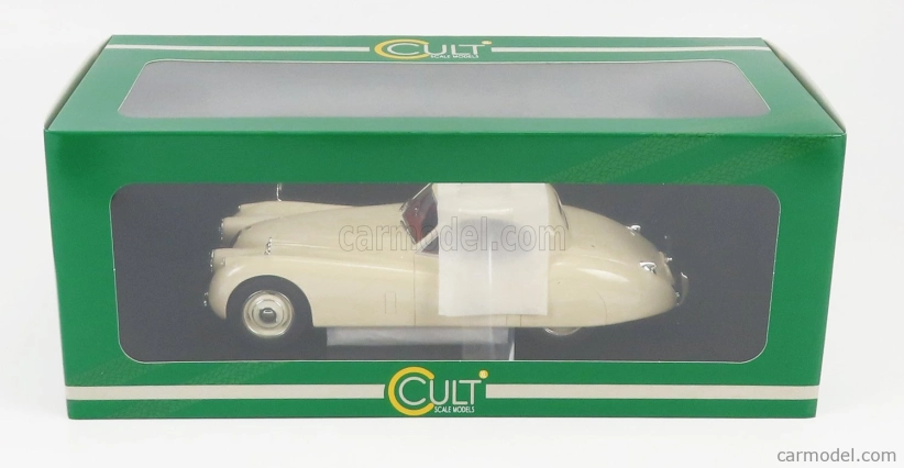 Cult-scale models Jaguar Xk120 Fhc 1951 1:18 Bílá