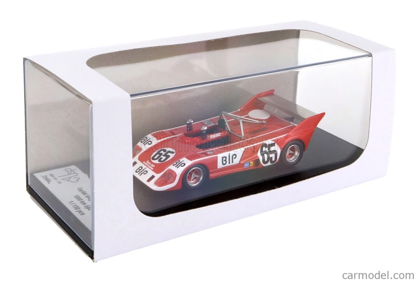 Trofeu Lola T292 N 65 1000km Spa 1973 Carlos Gasper - Jorge Pinhol 1:43 červená biela