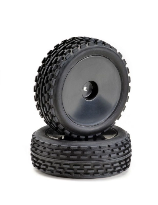 Absima buggy pneu včetně disku 2WD 1:10 přední, 2ks