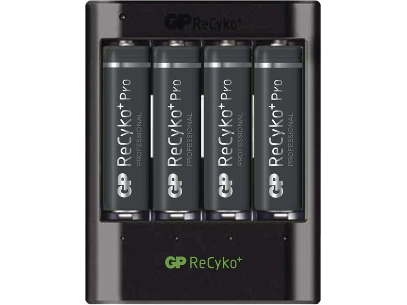 GP USB nabíjačka U421 + 4AA GP ReCyko+ Pro