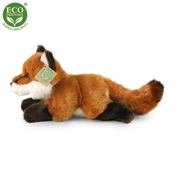 Rappa Plyšová líška ležiaca 23 cm ECO-FRIENDLY