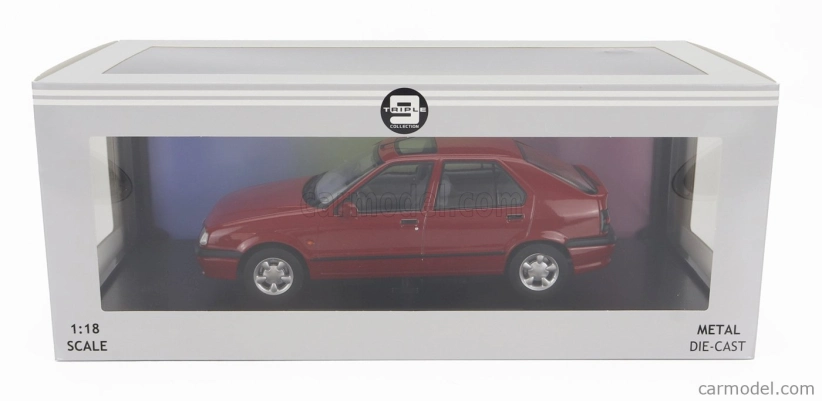 Triple9 Renault R19 1994 1:18 Red Met