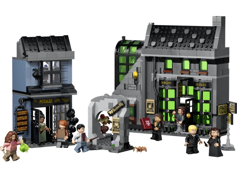 LEGO Harry Potter - Kouzelnické obchody v Obrtlé ulici