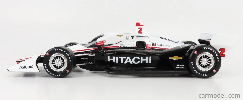 Greenlight Chevrolet Team Penske Hitachi N 2 1:18, černobílá