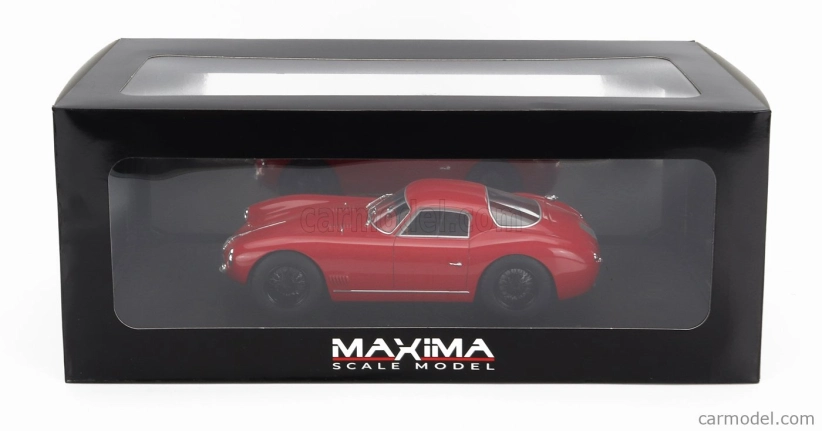 Maxima Alfa romeo Atl Sport Coupe 2000 1968 – Black Wheels 1:18 Rosso Alfa Red