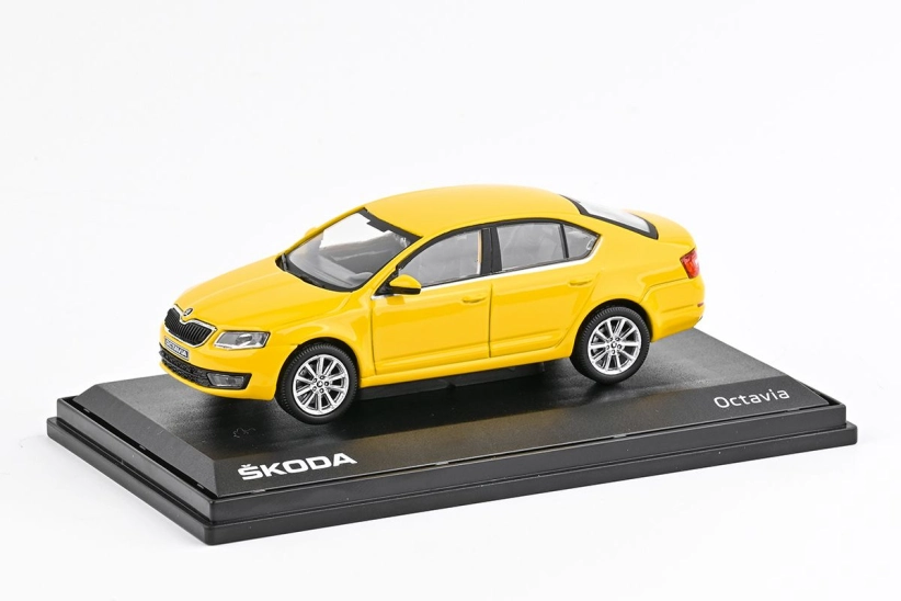 Abrex Škoda Octavia III (2012) 1:43 - Žltá taxi