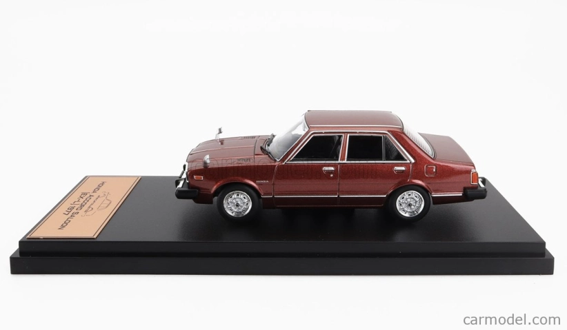 Edicola Honda Accord Saloon (ex-l) 1977 1:43 Copper Met