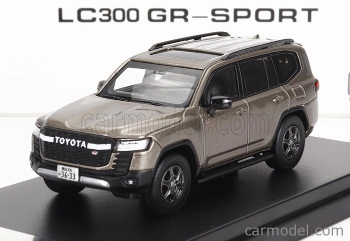 Lcd-model Toyota Land Cruiser Lc300-gr Sport 2022 1:64 Gold