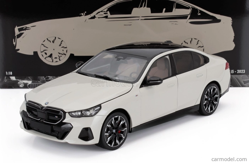 Minichamps BMW radu 5 I5 (g60) 2023 1:18 White Met