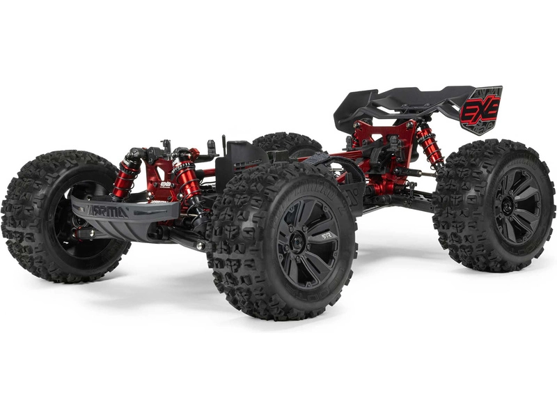 RC auto Arrma Kraton 6S BLX V6 1:8 4WD Extreme Bash RTR, čierne