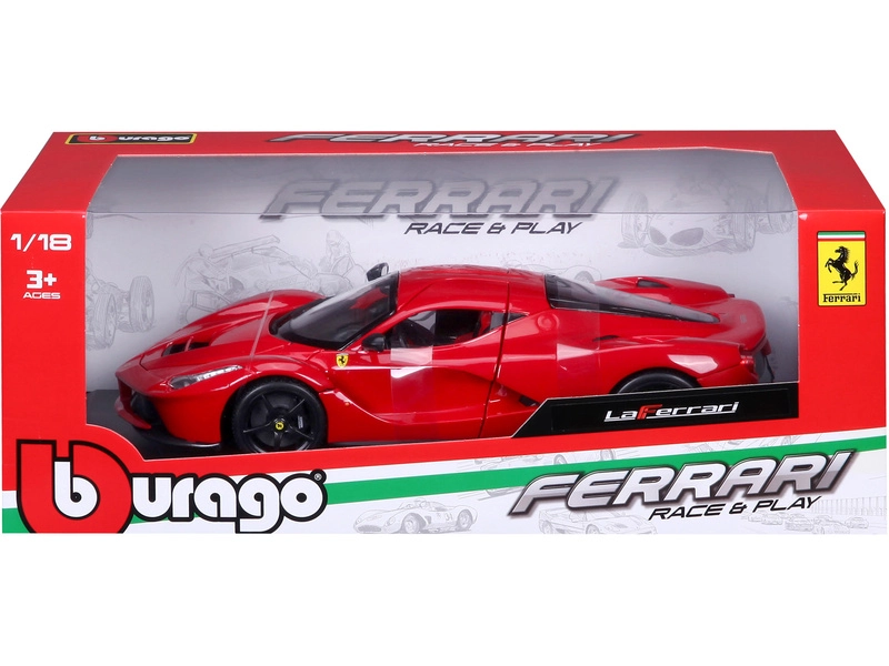 Bburago Ferrari LaFerrari 1:18 červená