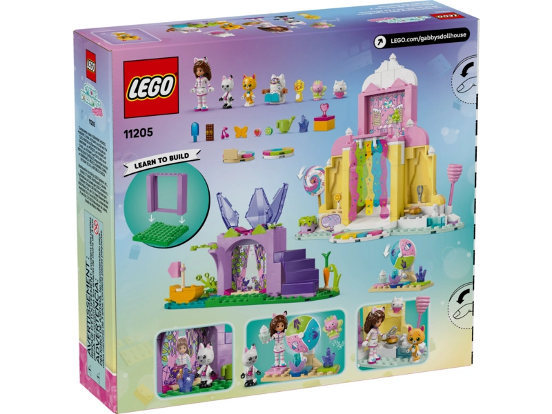 LEGO Gabyho čarovný domček - Cukrová hora a mačacia záhrada