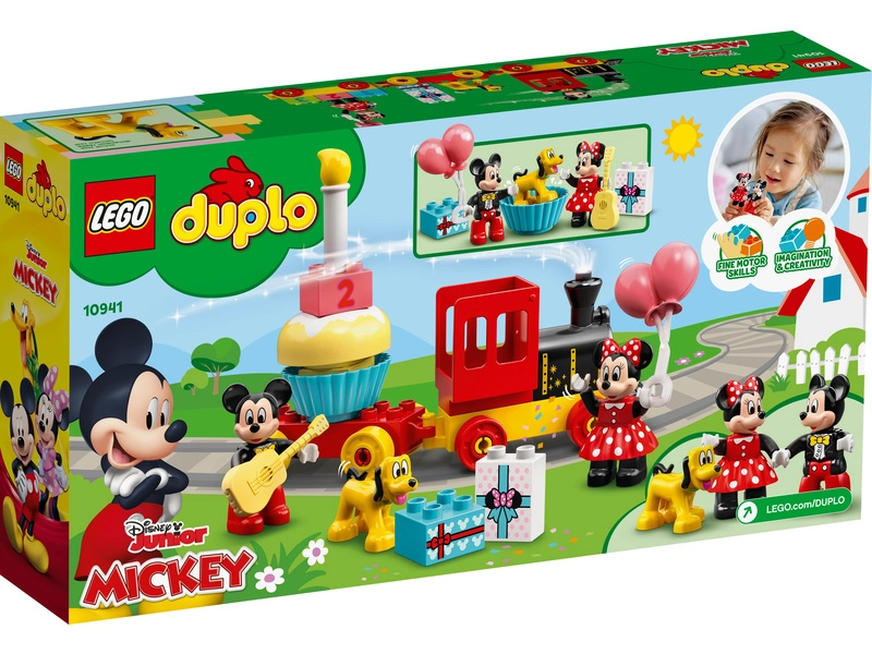 LEGO DUPLO – Narodeninový vlak Mickeyho a Minnie
