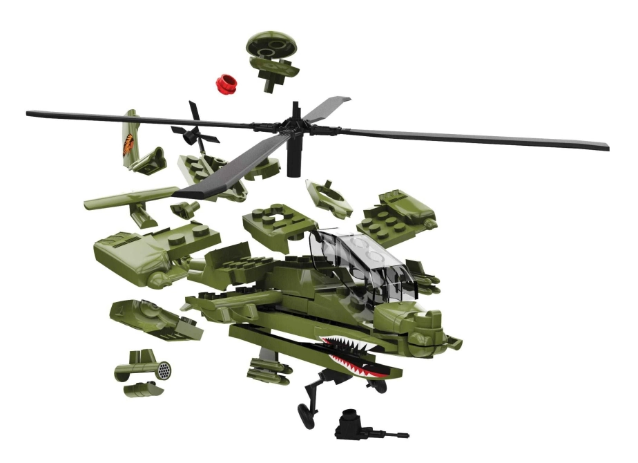 Airfix Quick Build vrtuľník Boeing Apache