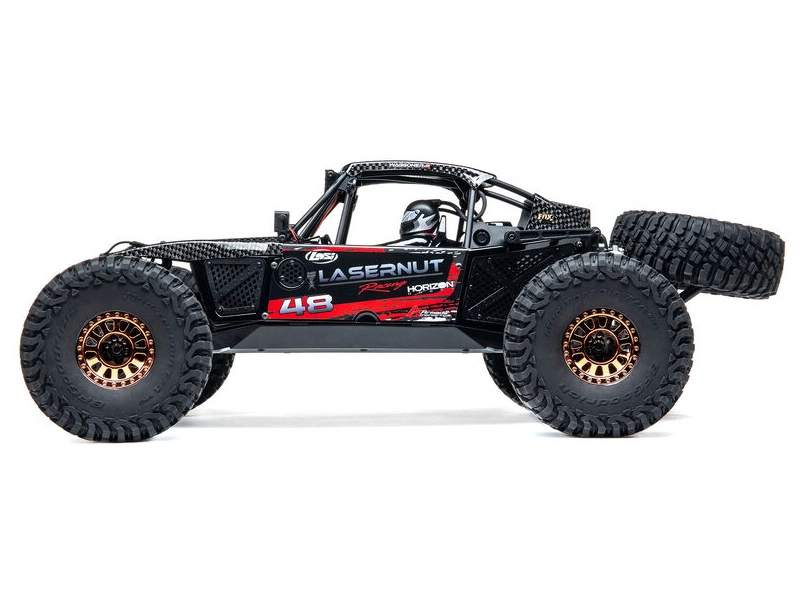 RC auto Losi Lasernut U4 1:10 4WD Smart RTR, modrá