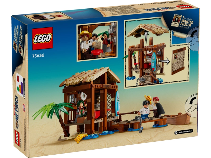 LEGO ONE PIECE - Chatrč v Mlynárskej dedine