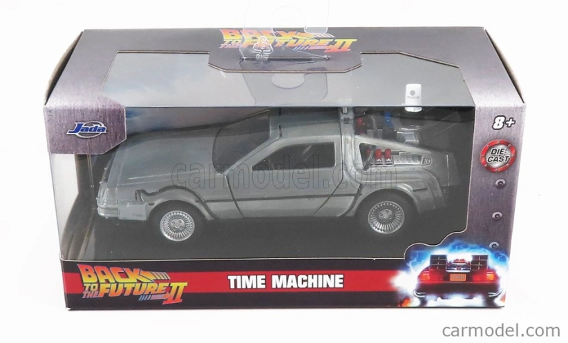 Jada De lorean Time Machine - Back To The Future 2 - Ritorno Al Futuro 2 1:32 Silver